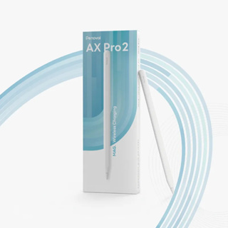 Penoval AX Pro 2 傾斜角繪圖款 iPad Pencil 磁吸充電平版觸控筆, 白