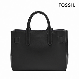 FOSSIL Gilmore 優雅金扣手提包-黑色 ZB1931001