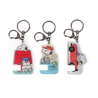 Peanuts史努比手機站起來!鑰匙圈- Norns Original Design Snoopy手機鑰匙圈多功能鑰匙圈