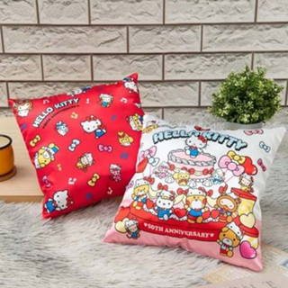 HELLO Kitty 50週年 7-11 抽抽樂 50週年方型抱枕 紅色方型抱枕 K獎 全新 未拆封 現貨 抱枕