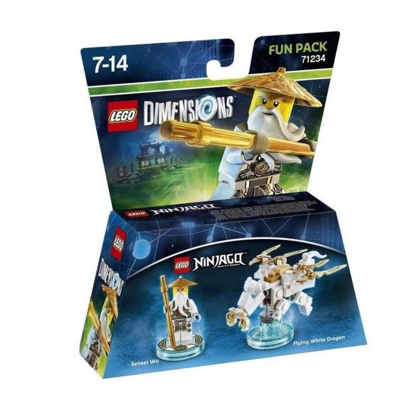 ❗️現貨❗️《超人強》樂高LEGO 71234 Dimensions 次元系列 Ninjago 旋風忍者 吳大師