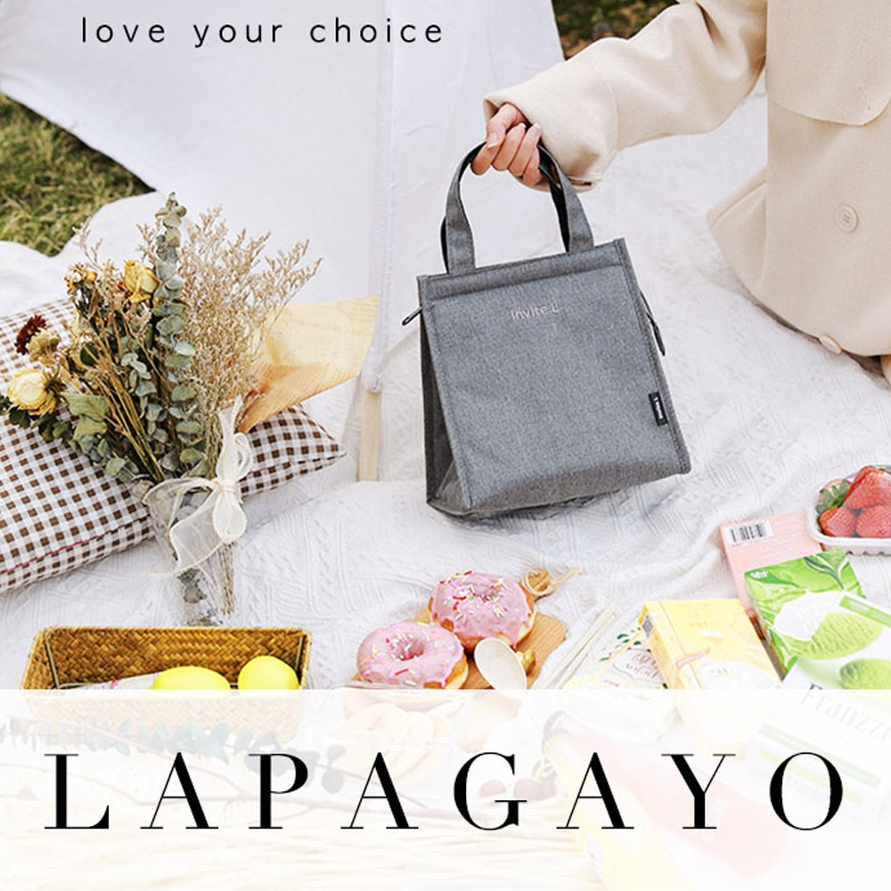 【lapagayo】日系加厚大容量戶外/保溫袋/野餐袋/保冰袋/便當袋