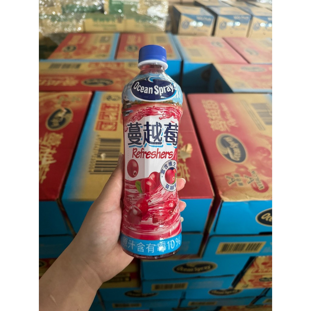 一箱免運【甲熊厚】優鮮沛蔓越莓綜合果汁500ml(24入/箱)