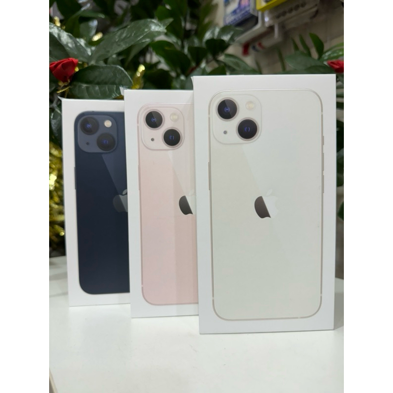 全新未拆iphone 13 128G保證公司貨限量白/黑/粉