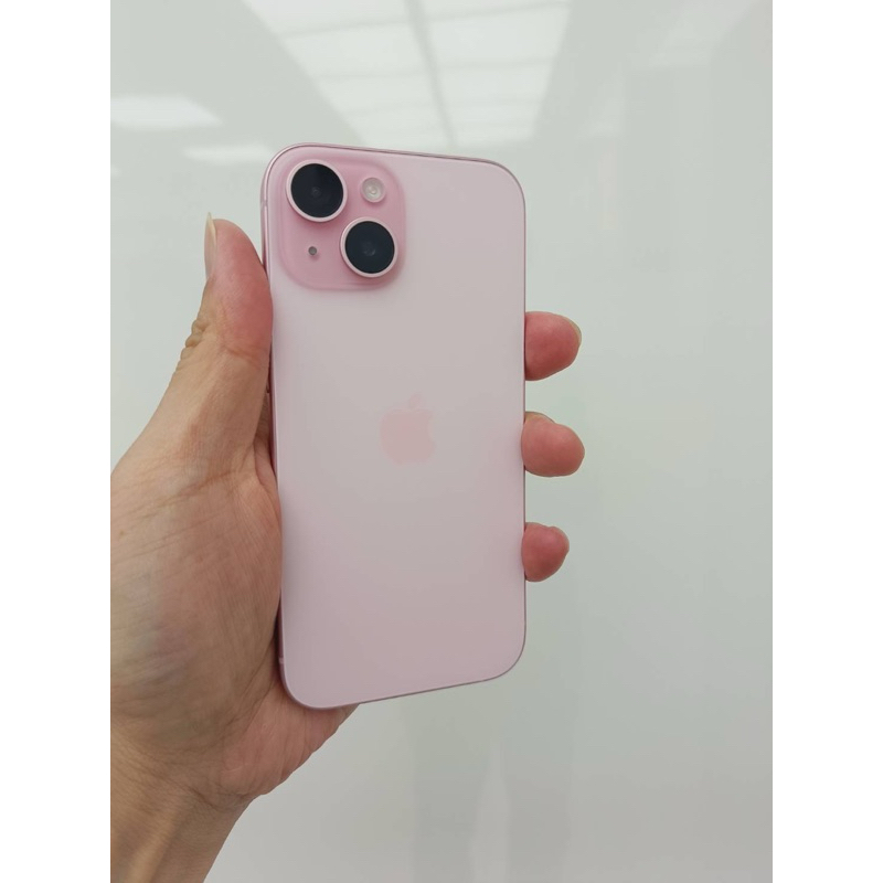 Apple IPhone15 128G 粉色 二手 9.9新～台北面交