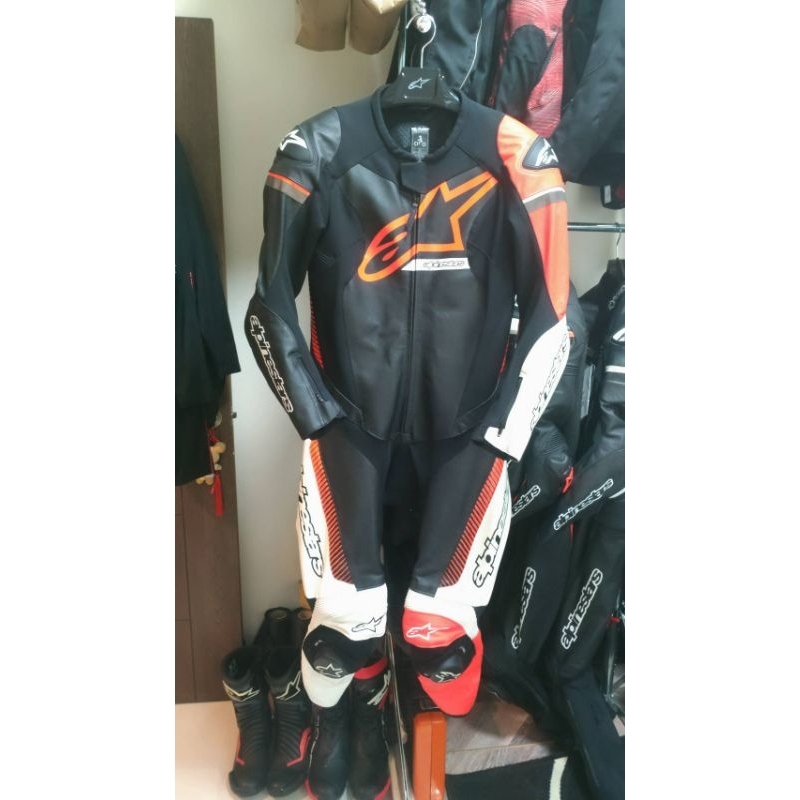 A星 Alpinestars Gp Force 連身皮衣→(尺寸52號)