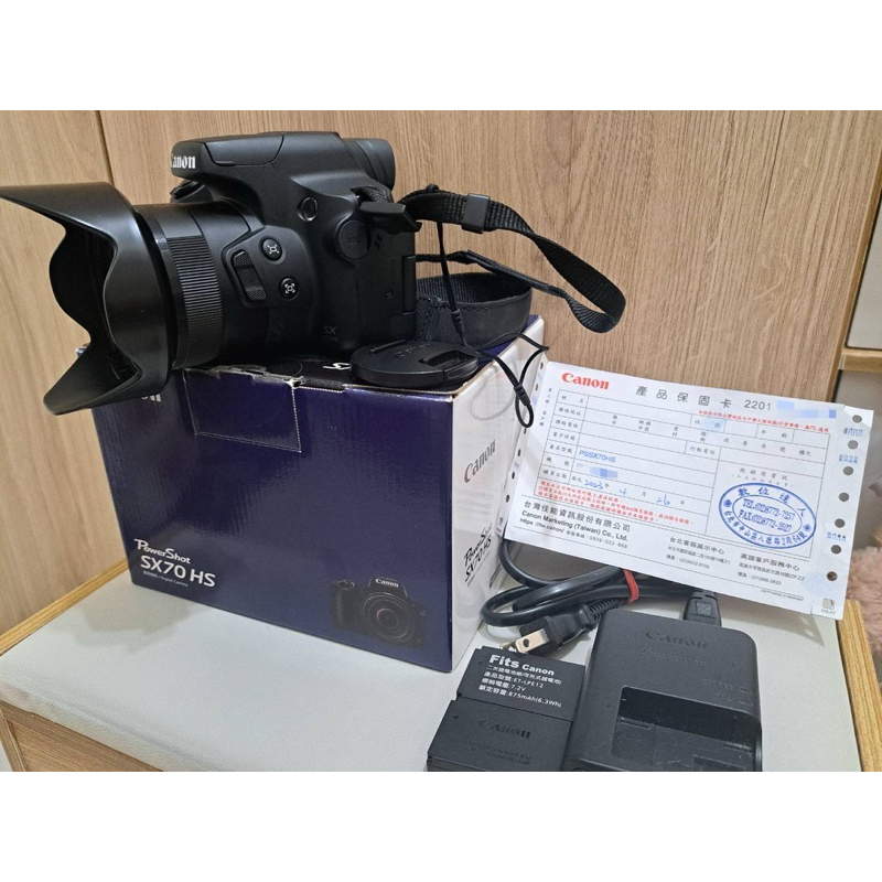 [二手9成新] 送相機包 Canon PowerShot SX70 HS 旗艦級高倍率類單眼相機