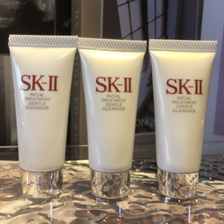 小紅書好物 正品SK-II SK2 全效活膚潔面乳20g 洗面奶 青春露30ml亮采化妝水30ml肌活能量活膚霜15ml