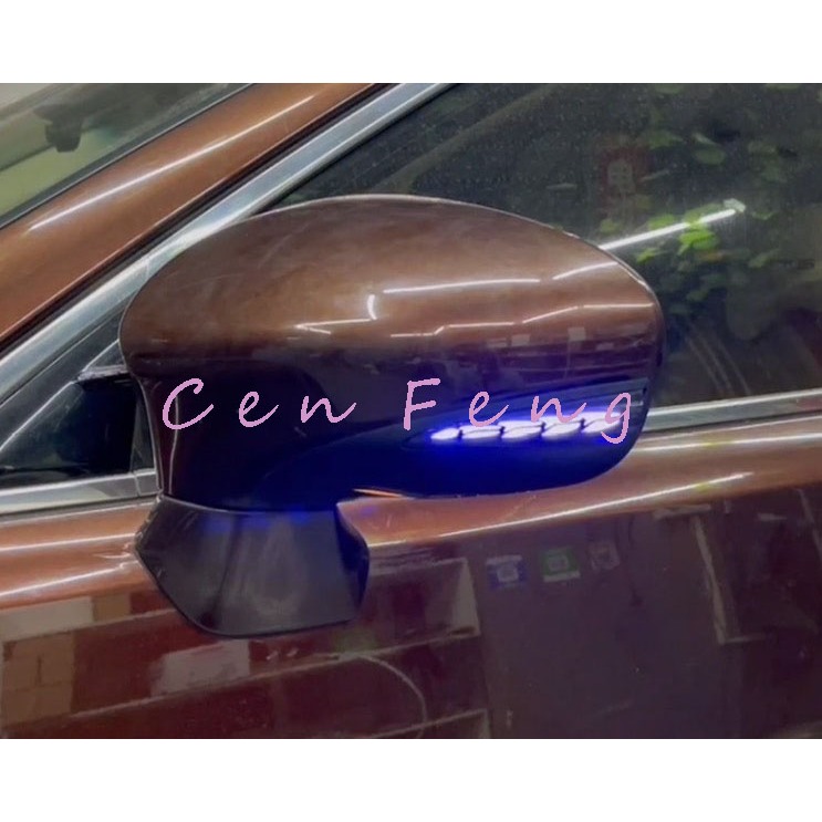 涔峰ＣＦ☆(龍麟款 一抹藍) IS200 IS250 IS300 CT200 ES300 後視鏡 方向燈 流水燈 LED