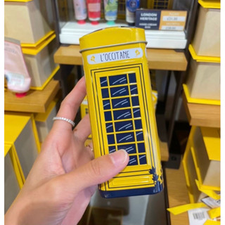 現貨 英國🇬🇧歐舒丹L'OCCITANE限定版電話亭鐵盒歐舒丹護手霜 送禮自用 收納 存錢筒