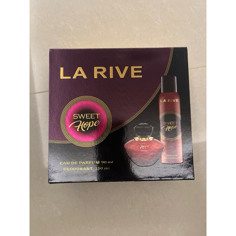 LA RIVE SWEET HOPE香水禮盒（淡香精+香水噴霧）