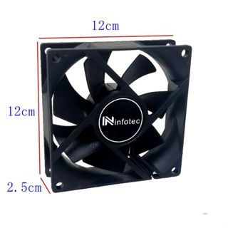 12x12公分 散熱風扇 靜音 風扇 CPU系統風扇