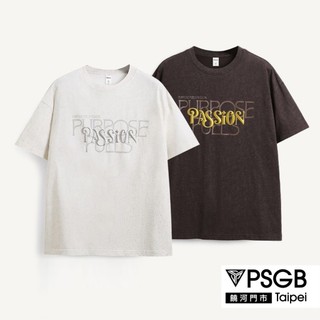 PSGB Taipei-N0-0020-金屬字蠟染短T-T恤-流行-服飾-男裝-女裝-夏日-情侶款(現貨)
