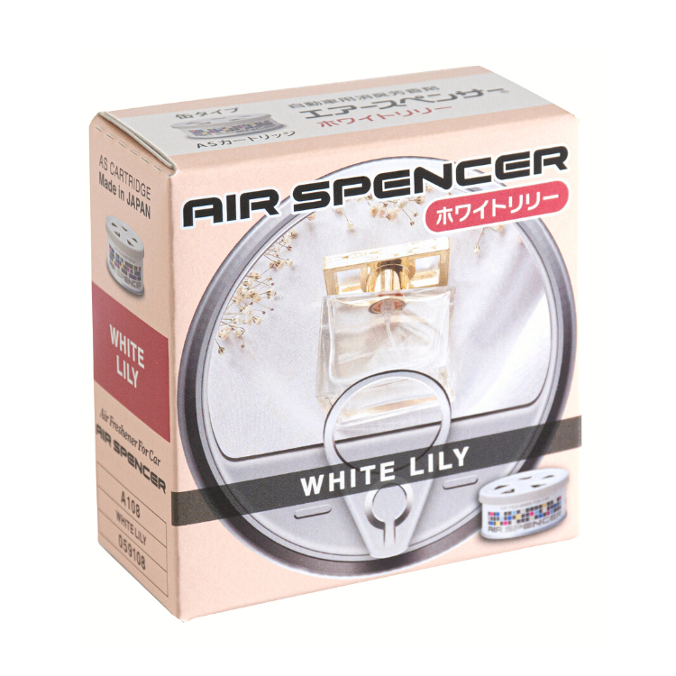 《親和力》陶瓷擴香罐 - 百合 A108 日本榮光社 Air Spencer 陶瓷擴香罐 WHITE LILY