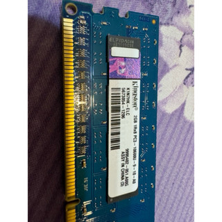 金士頓Kingston DDR3 1333 2G『2RX8 PC3-10600U -9-10-B0』