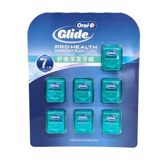 Oral-B 歐樂B Glide 舒適深潔牙線 薄荷口味 40公尺 X 7入 C3203155 效期2029/08/07
