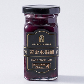 【黃金水果鋪】藍莓香蕉 手作果醬(方瓶)130g