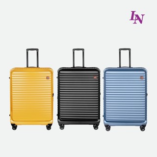【LN精品皮件】前進未來 {前開式}行李箱 可擴充 20吋 上掀式 商務筆電 登機箱 USB充電孔 拉桿箱 附防塵保護套