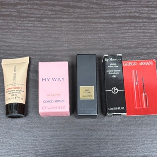 Giorgio Armani 香水 粉底液 唇釉 MY WAY 奢華絲絨訂製唇萃400 高階訂製淡香水