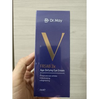 蝦皮代開發票，全新現貨，Dr. May 美博士 超V反重力眼霜20ml(第二代藍熨斗眼霜)期限2027/03