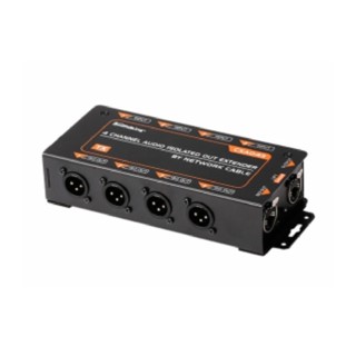 Soundking / CXA043 4聲道音訊網路隔離延長盒【ATB通伯樂器音響】