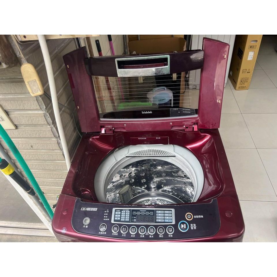 桃園二手家電-【售】:中古樂金洗衣機13公斤-商品價格不包含運費,   下單前請先善用聊聊與我聯繫,二手洗衣機