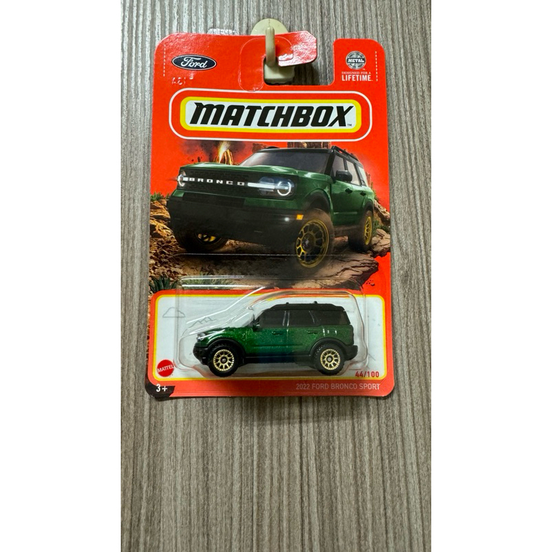 火柴盒Matchbox 2022 Ford Bronco Sport 福特