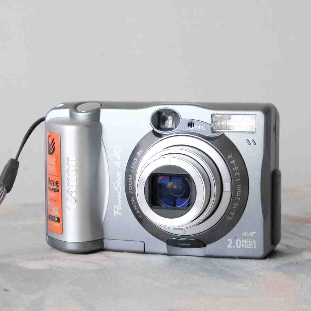 Canon power shot  A40  早期 CCD 數位相機