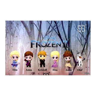【現貨發售】迪士尼冰雪奇緣2 經典公仔 盲盒 一套6款 FROZEN 迪士尼 艾莎 安娜 雪寶 HEROCROSS