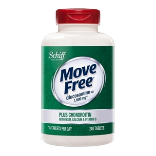（好市多正品貨）Move Free 益節 Schiff 益節葡萄糖胺+軟骨素+MSM+維生素D+鈣錠(食品) 240錠