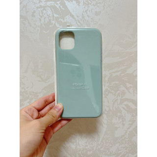 iPhone 11 矽膠 手機殼 綠色素面 簡約風 手機殼