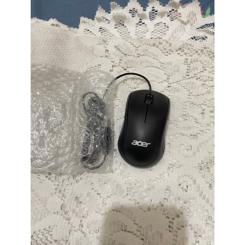 【全新】acer 原廠有線滑鼠 USB滑鼠 光學滑鼠 霧面 好握 USB鍵盤 小款 筆電桌機皆可用