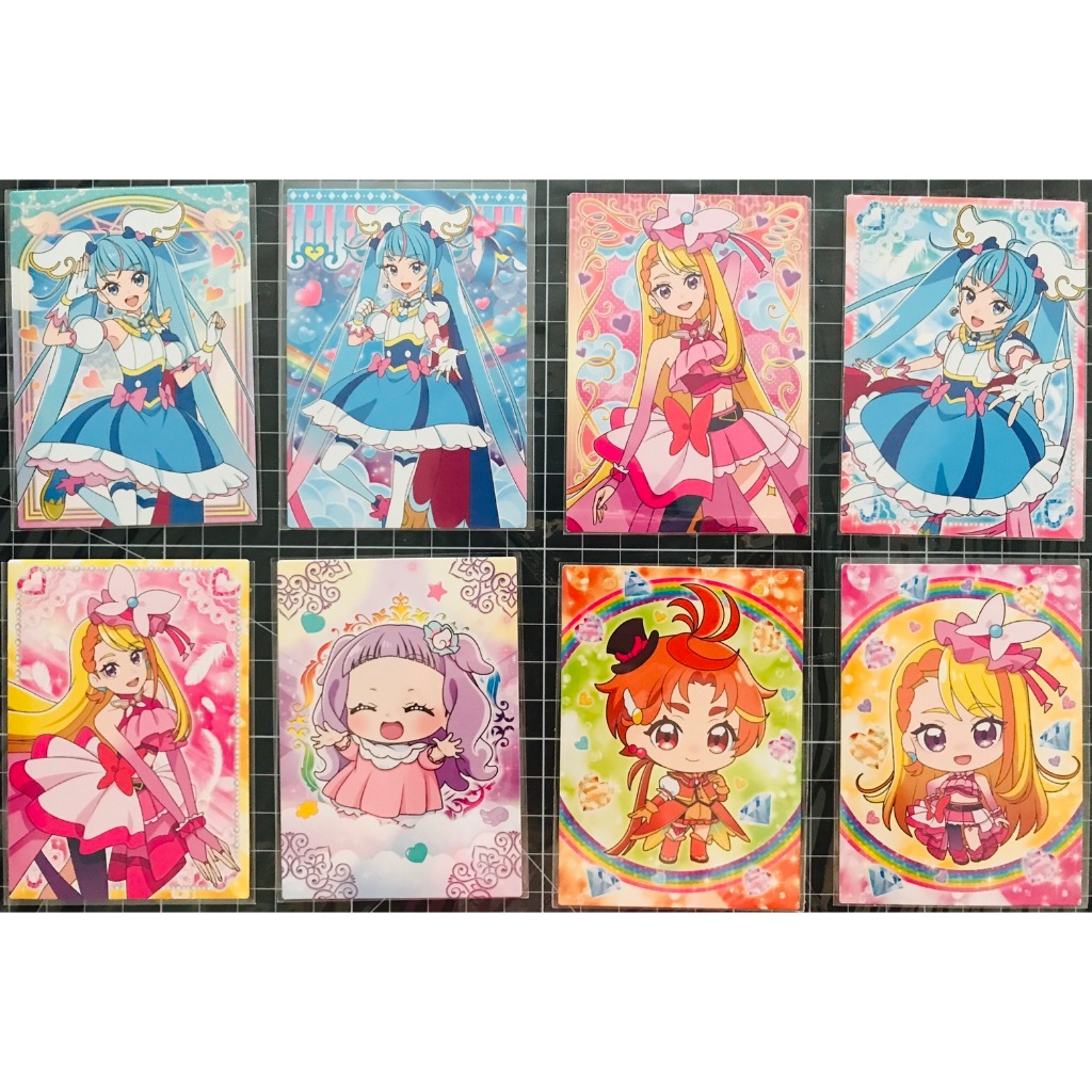 【現貨】日版 正版 光之美少女 光美 廣闊天空 伸向天空 晴空天使 稜鏡天使 羽翼天使 公主 卡片 收集卡 收藏卡 食玩