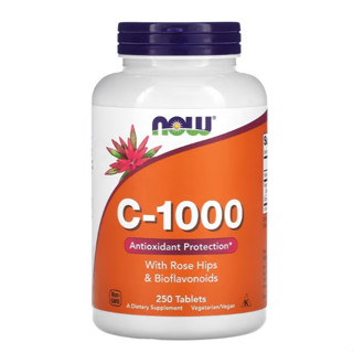 NOW Foods C-1000 C1000 維他命 維生素 C 1000 mg 250顆