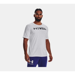 Under Armour 男 I WLL 短袖上衣-白-1379023-100