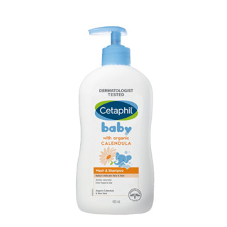 Cetaphil舒特膚Baby舒緩洗髮沐浴露(嬰兒洗澡洗髮精/沐浴乳/金盞花/B5)