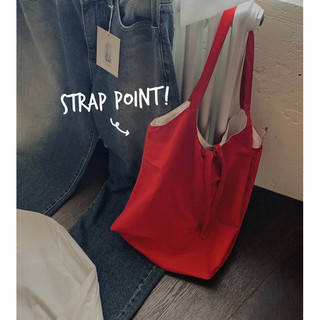 SLOWAND 簡約 ECO BAG 側背包 包包 綁帶 法式 輕便