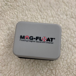 「二手」MAG-FLOAT/荷蘭進口浮力磁鐵魚缸清潔刷-L/QB-57/缸壁刷/磁鐵刷/魚缸刷/浮力刷