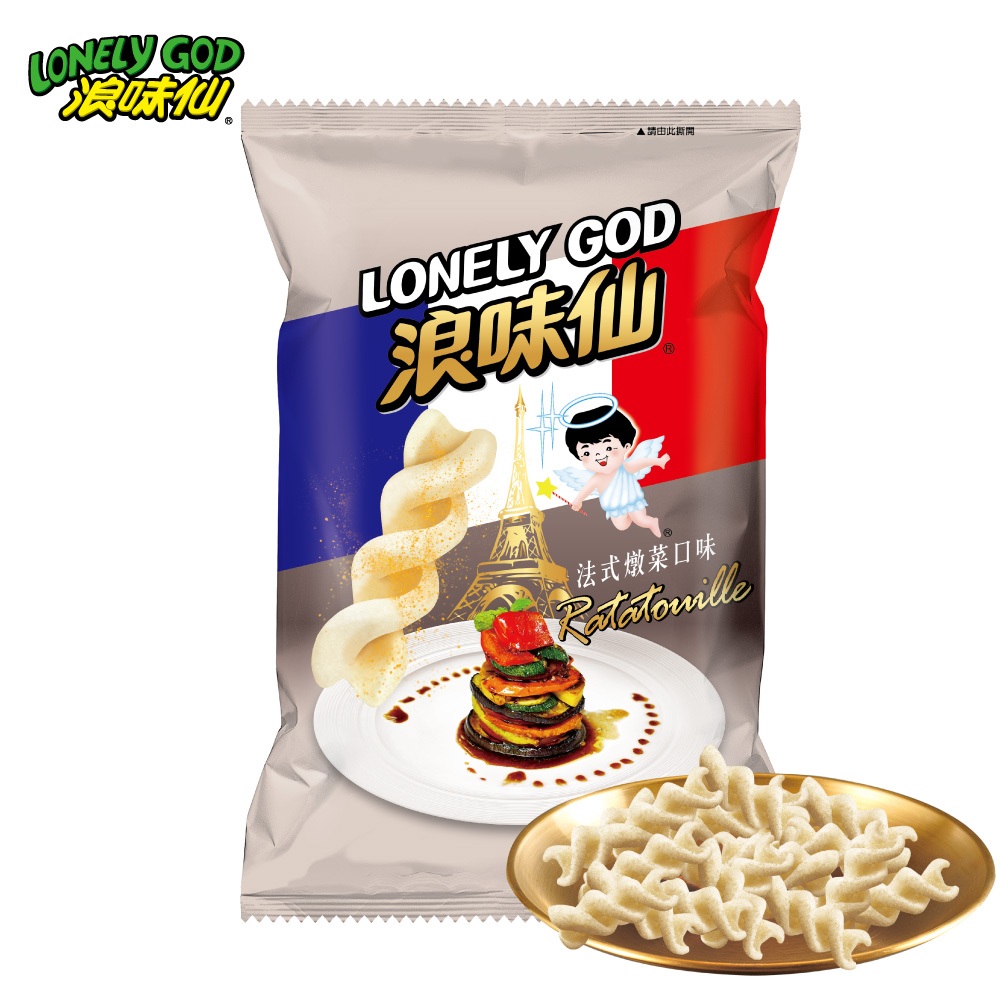 LONELY GOD 浪味仙-法式燉菜口味(洋芋捲) 89g