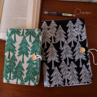 現貨 .ᐟ手工訂製·《森之森》重工刺繡活頁筆記本/手帳本/ 日記本A5 A6尺寸｜Cheapx.不撞｜