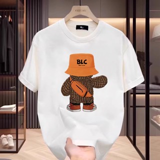 【董小姐】100%純棉上衣 寬鬆顯瘦上衣 美式復古上衣 oversize bf上衣 vintage短袖 印花T恤 寬鬆