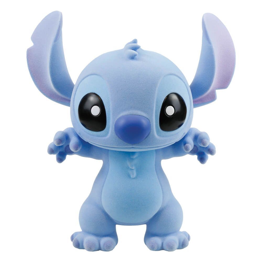 Enesco精品雕塑 Disney 迪士尼 星際寶貝 植絨史迪奇毛茸茸公仔 居家擺飾 EN41104