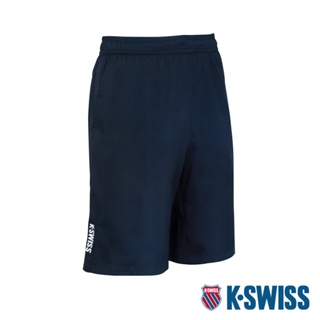 K-SWISS PF Woven Shorts 運動短褲-男-藍