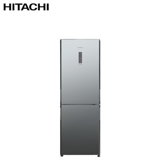 Hitachi 日立 雙門琉璃鏡面313L變頻冰箱 HRBN5366DFX -含基本安裝+舊機回收