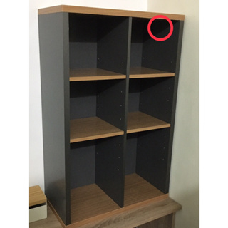 格瑞思 六格厚板收納系統櫃 收納櫃 展示櫃 可調層板 置物櫃 開放式書櫃