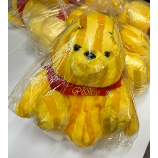 [錢沒有不見]日本景品 Winnie the Pooh 條紋絨毛小熊維尼玩偶 40公分小熊維尼玩偶 小熊維尼娃娃