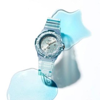 []錶子$行頭[] CASIO 卡西歐 潛水風格 指標錶 - 透明藍 ( LRW-200HS-2E)