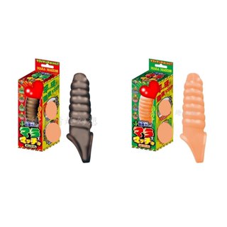 日本A-one 男根力提升男用加長套 半透明 膚色 情趣用品 情趣精品 成人專區