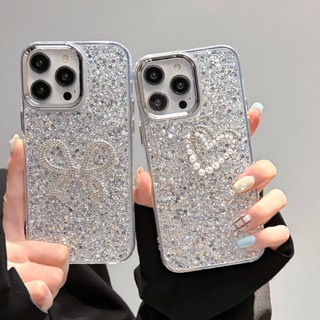 金屬圈 滴膠高閃立體愛心 手機殼 iphone 15 14 13 12 11 pro max i15 i14 13保護殼