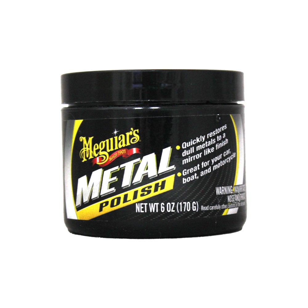 【易油網】Meguiar s 美光 金屬拋光劑 白鐵膏 金屬清潔 G211606 除鏽